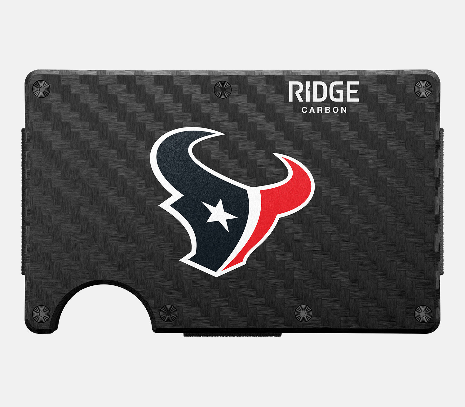 Ridge Wallet - Houston Texans - Carbon Fiber 3k - Image 2
