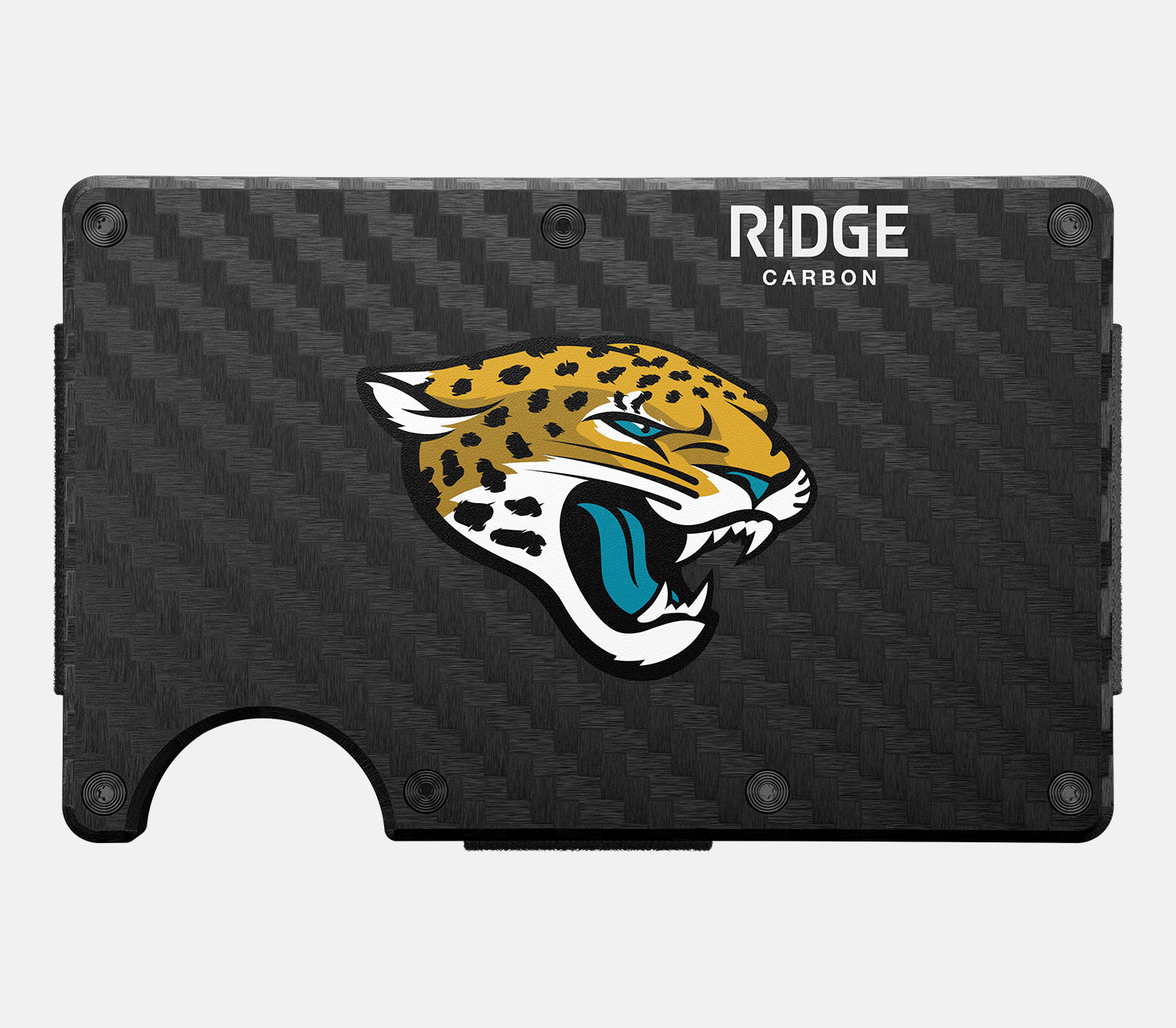 Ridge Wallet - Jacksonville Jaguars - Carbon Fiber 3k - Image 2