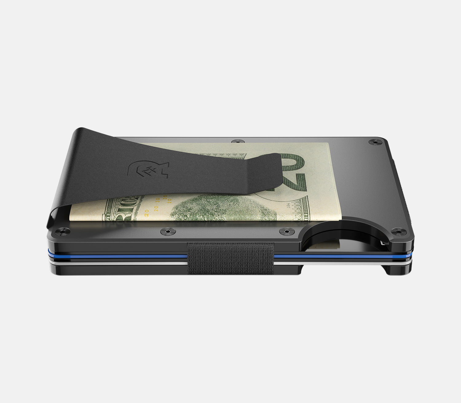 Ridge Wallet - Matte Gunmetal Titanium - Image 12