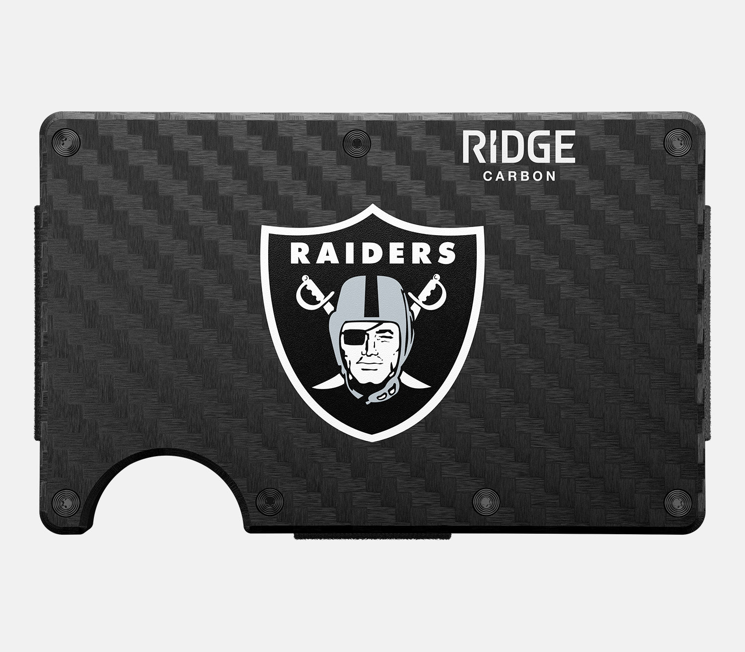 Ridge Wallet - Las Vegas Raiders - Carbon Fiber 3k - Image 2