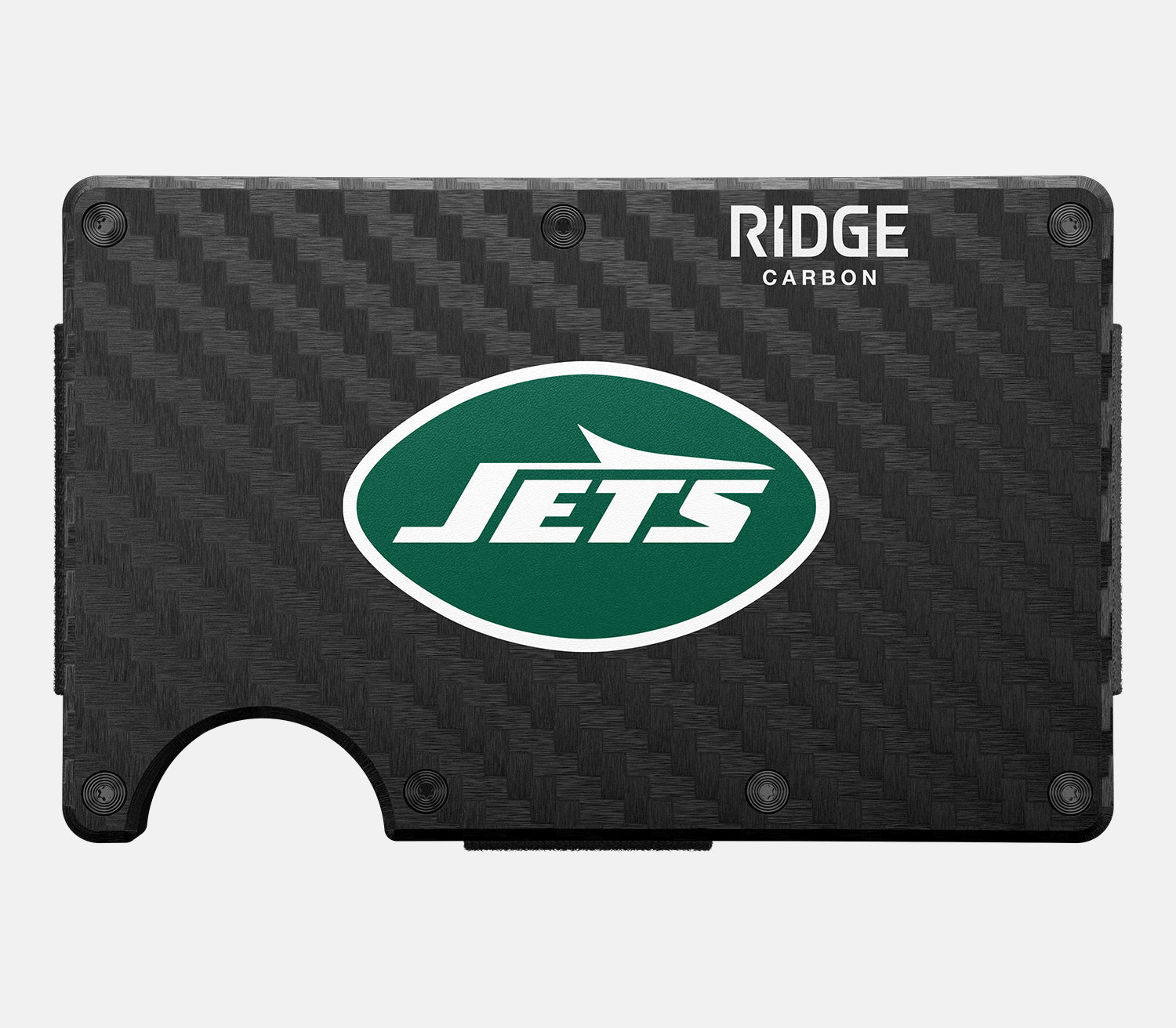 Ridge Wallet - New York Jets - Carbon Fiber 3k - Image 2
