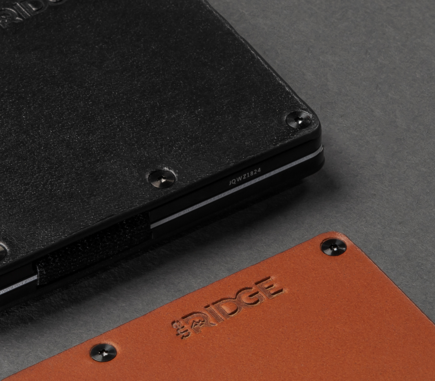 Ridge Wallet - Midnight Black Leather - Image 7