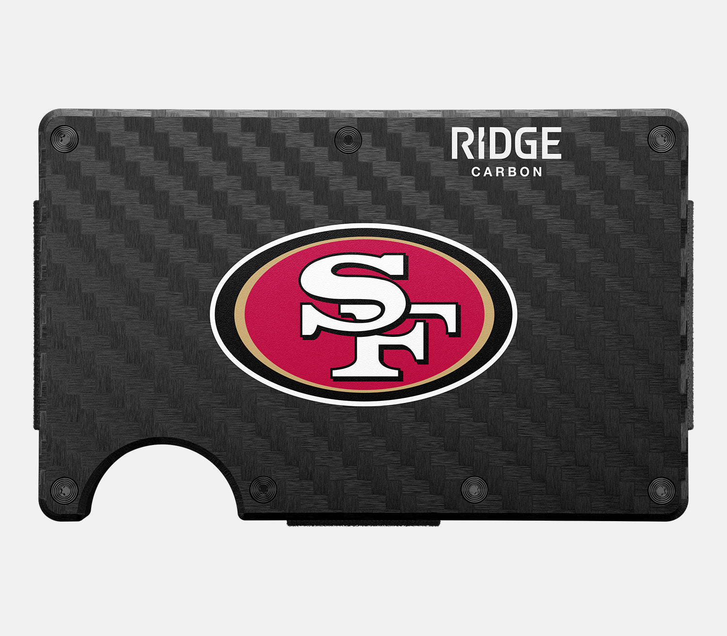 Ridge Wallet - San Francisco 49ers - Carbon Fiber 3k - Image 2