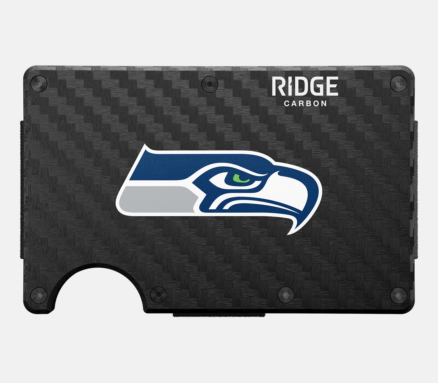 Ridge Wallet - Seattle Seahawks - Carbon Fiber 3k - Image 2
