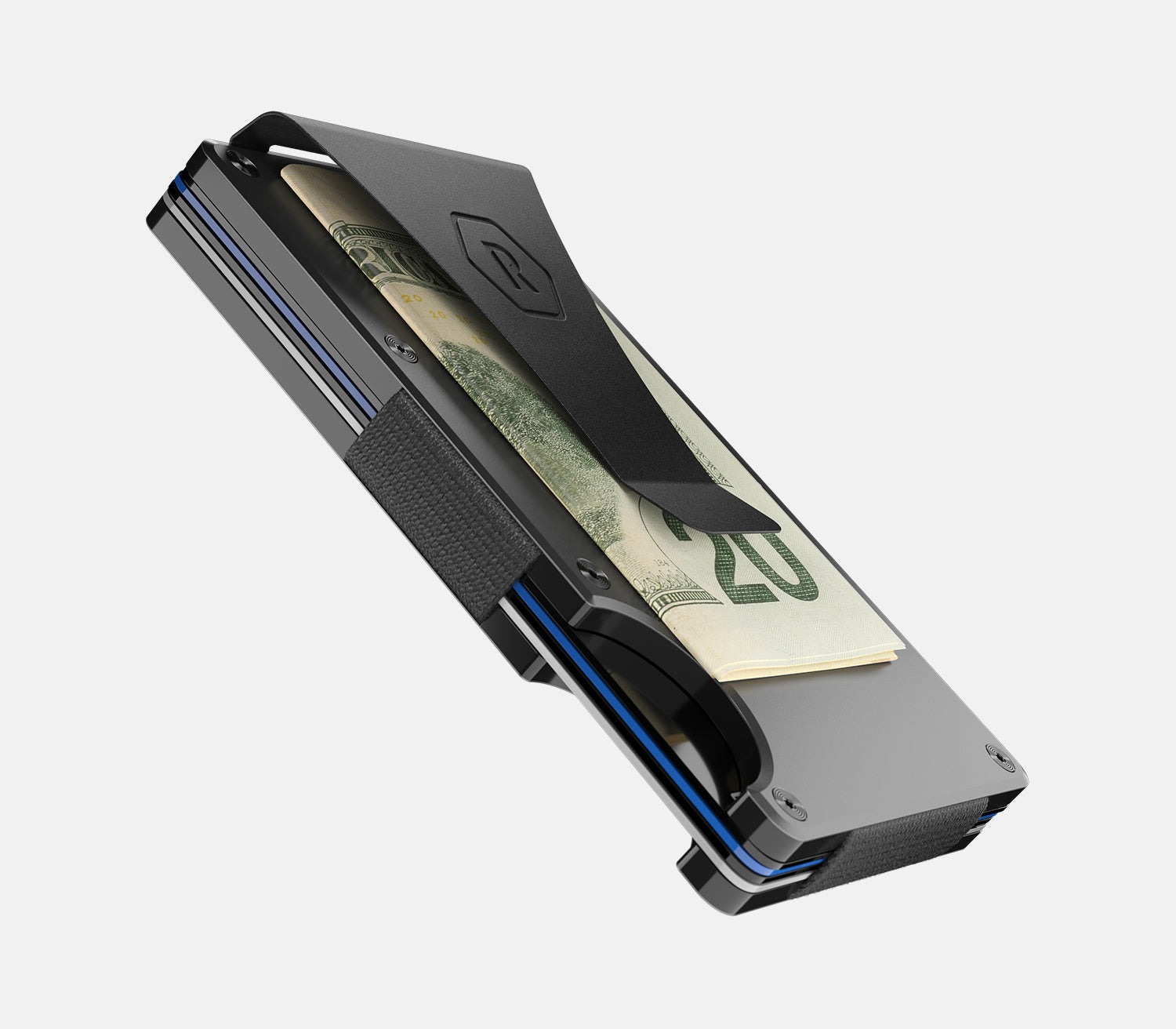 Ridge Wallet - Matte Gunmetal Titanium - Image 11