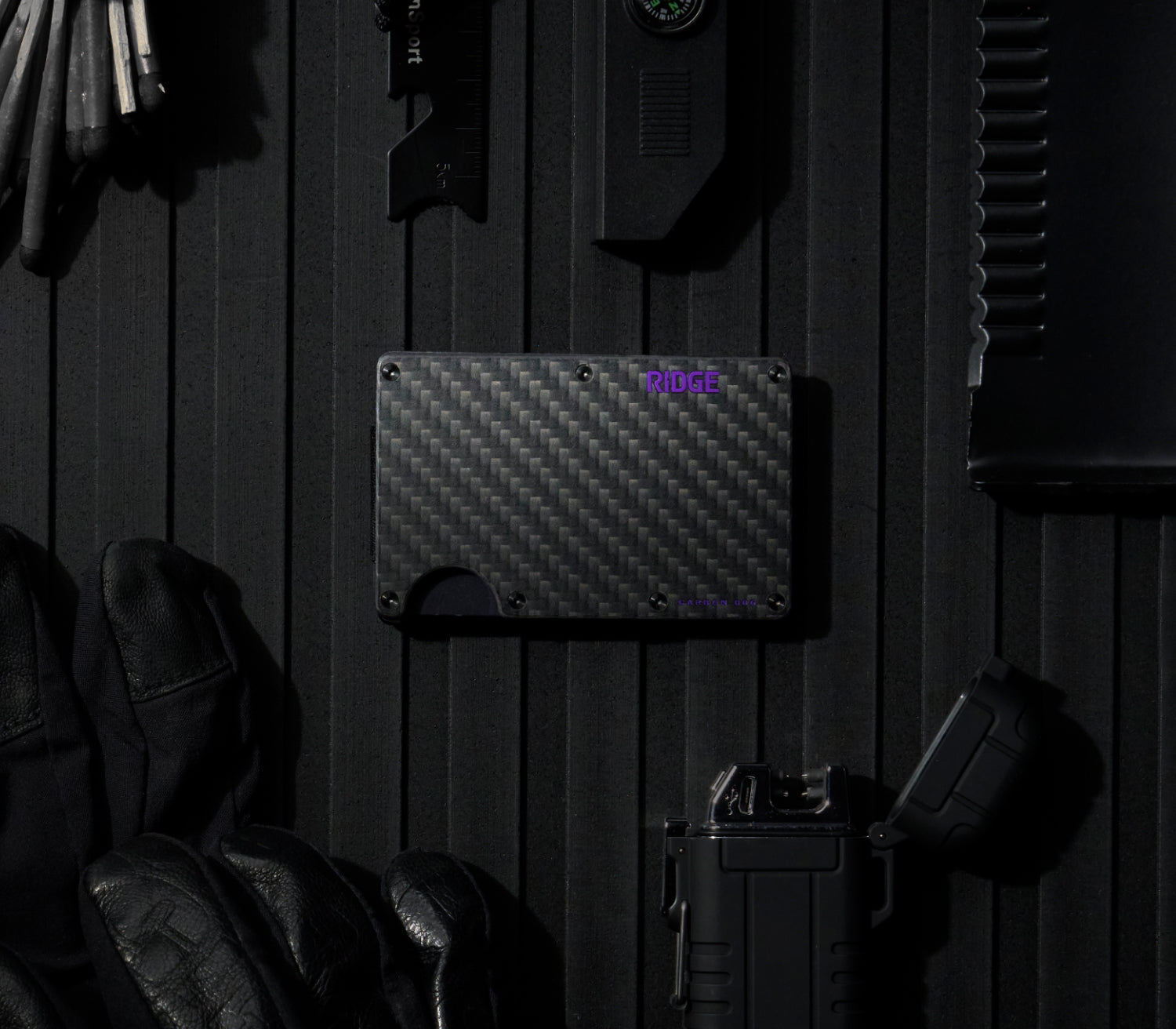 Ridge Wallet - Alaska Twilight Carbon 006 - Image 5