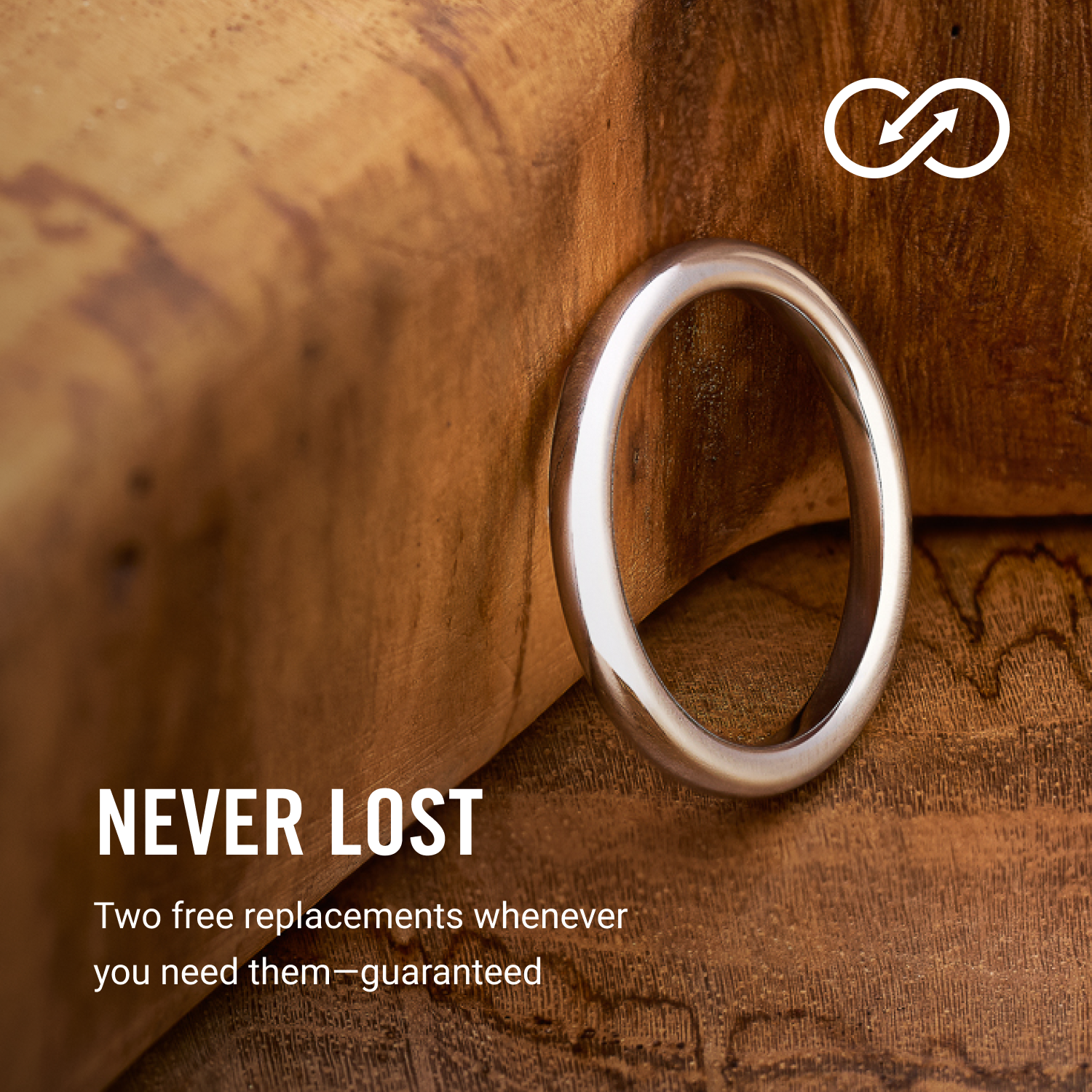 2mm Rounded Ring Set - 14K White Gold - Image 10