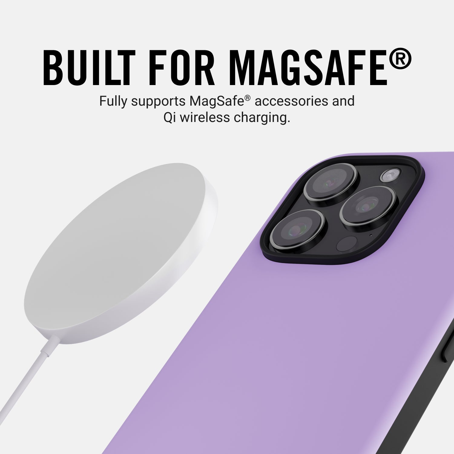 Everyday Charging Kit - iPhone 16 Pro Max - Lavender - Image 9
