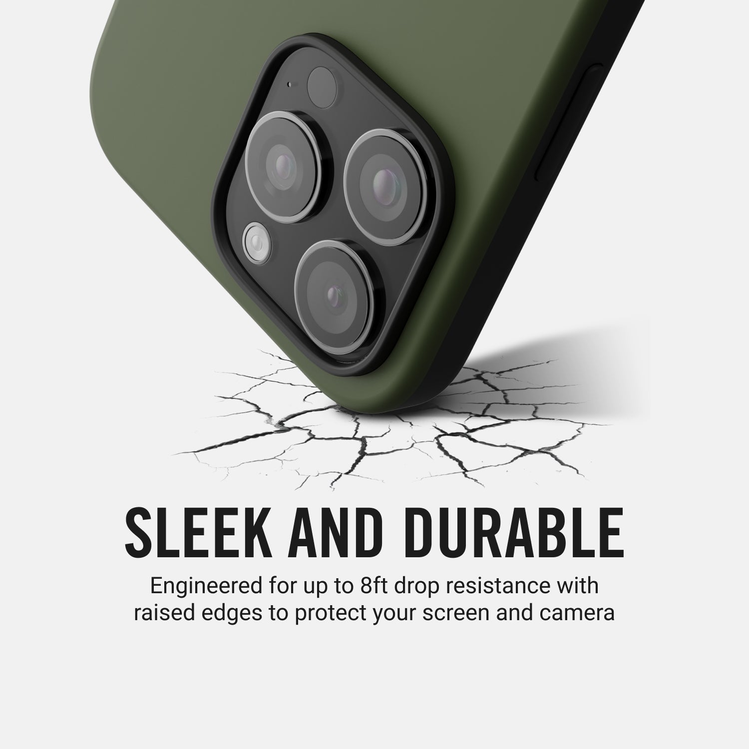 Everyday Charging Kit - iPhone 16 Pro - Matte Olive - Image 10