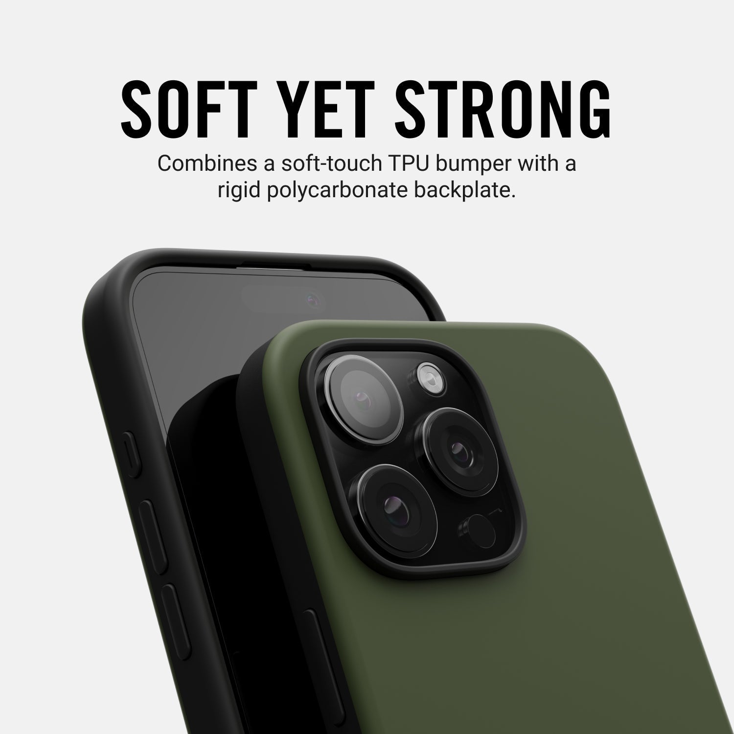 Everyday Charging Kit - iPhone 16 - Matte Olive - Image 11