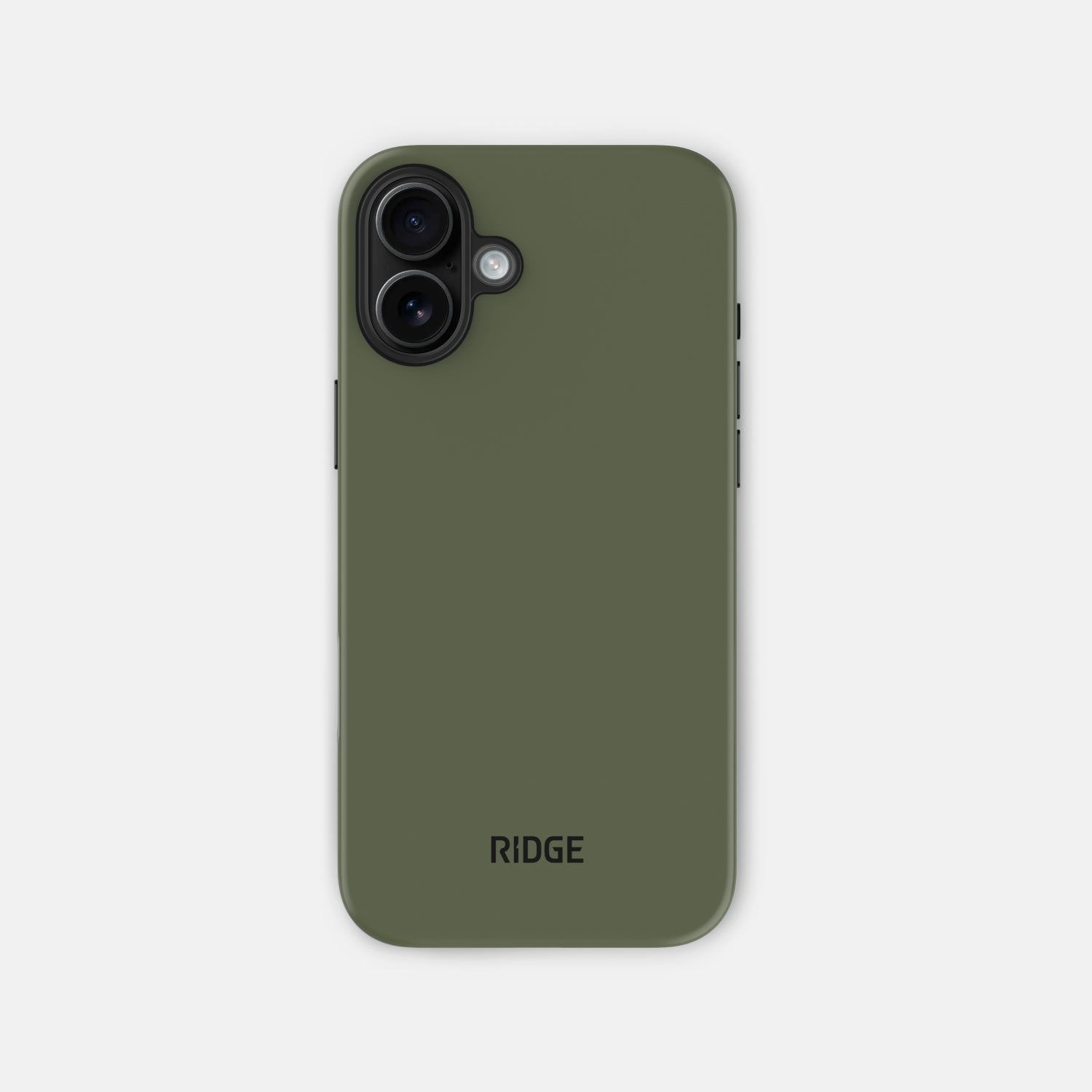 Ridge Phone Case - Matte Olive - iPhone 16 Plus - Image 2