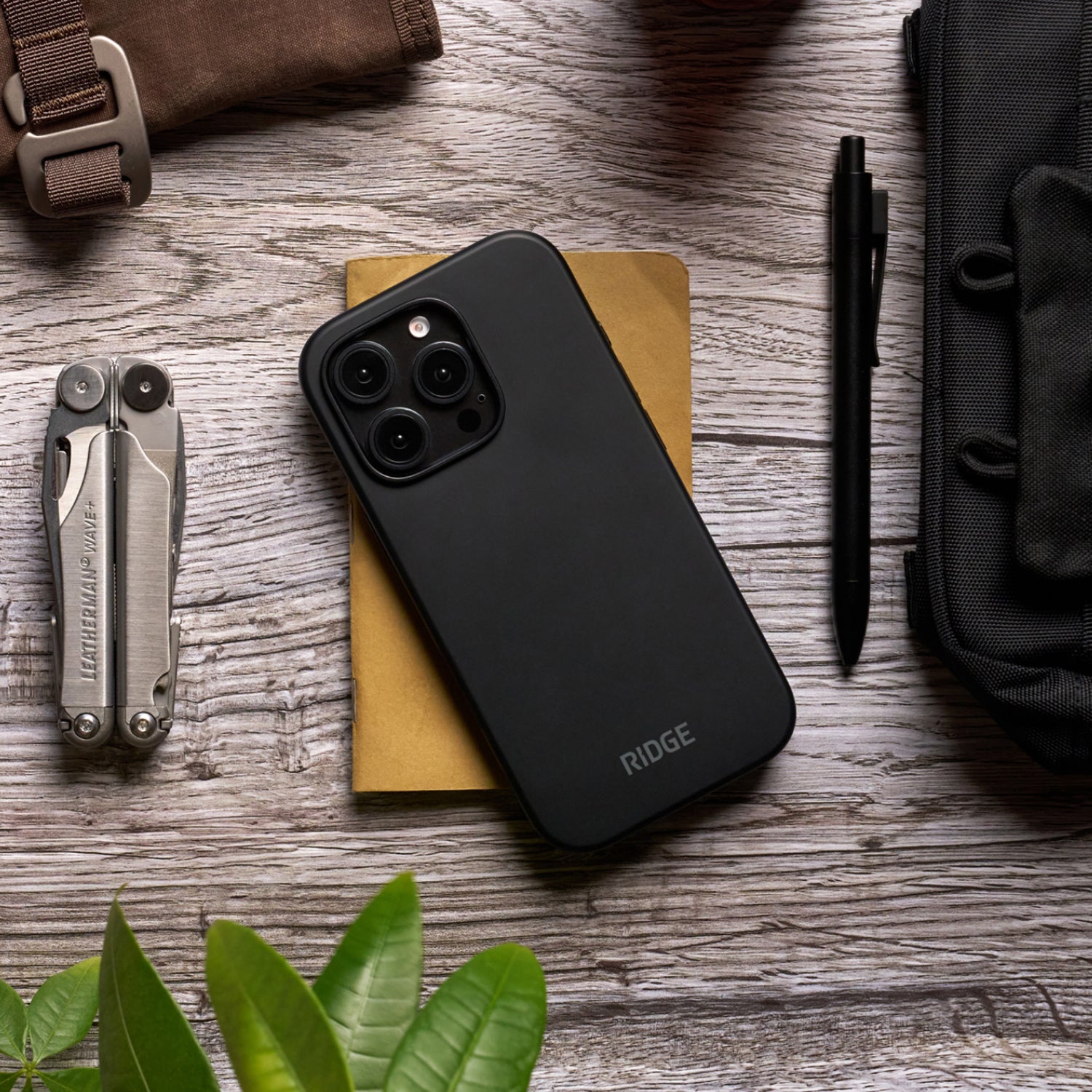 Ridge Phone Case - Matte Black - iPhone 16 Pro - Image 5