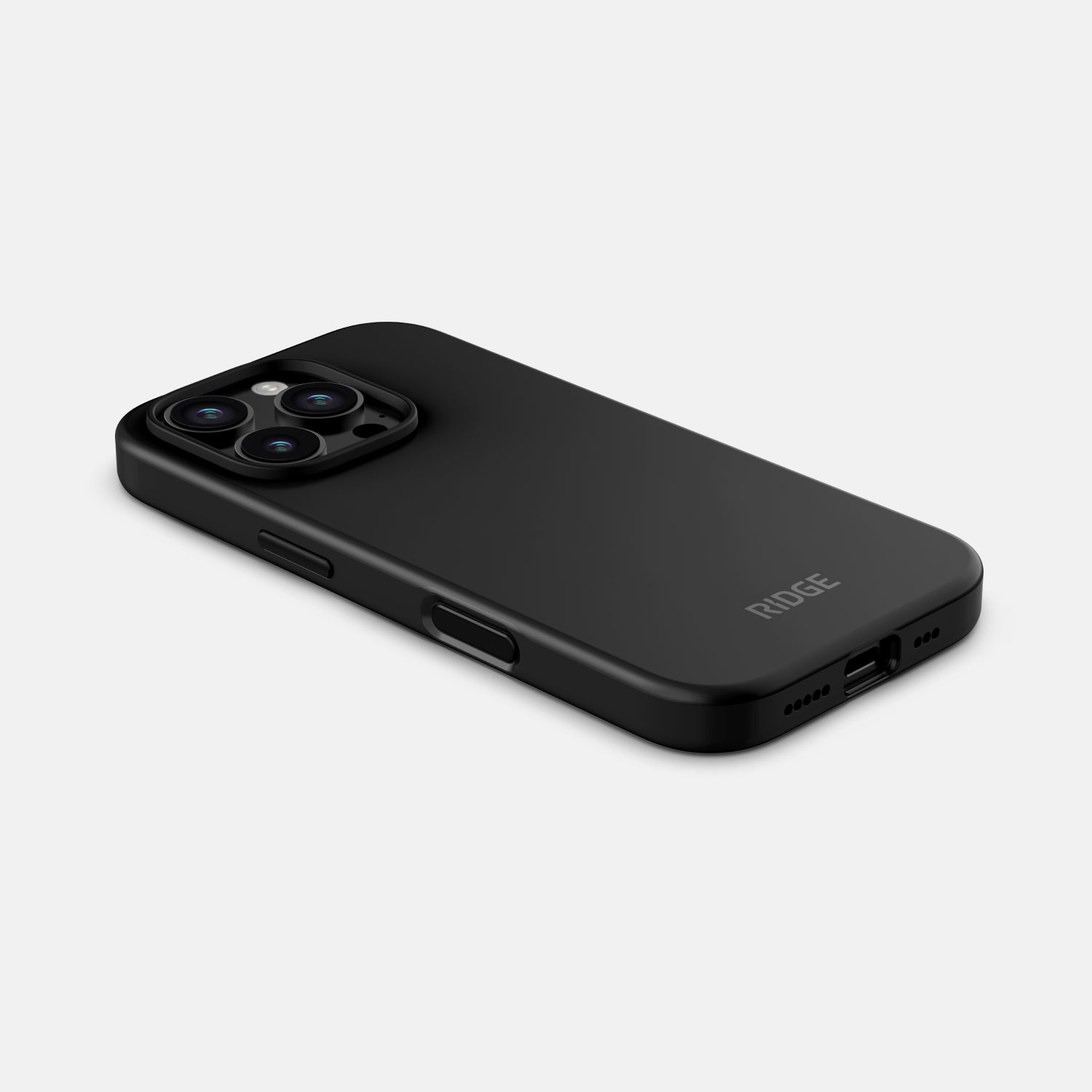 Ridge Phone Case - Matte Black - iPhone 16 Pro - Image 4