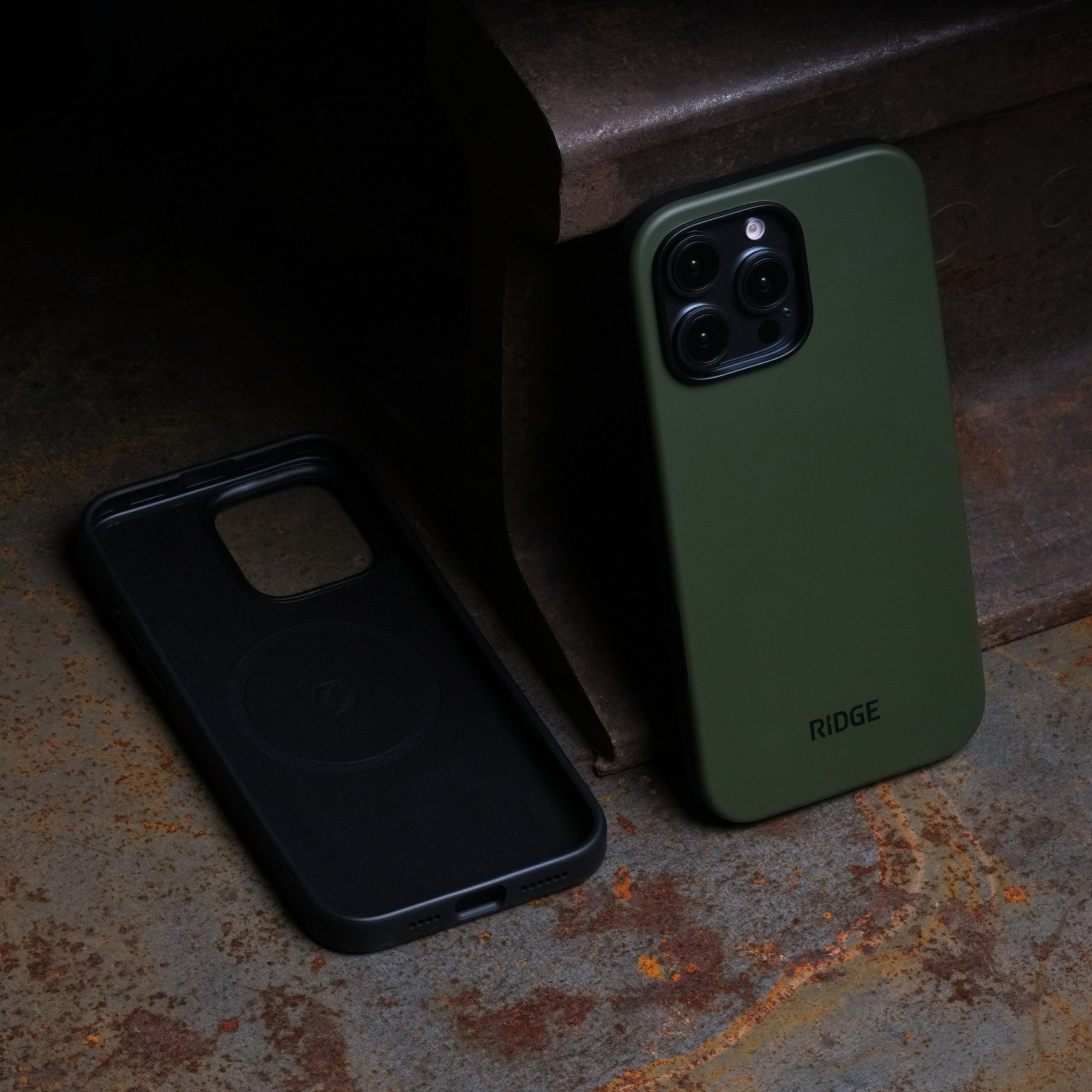 Ridge Phone Case - Matte Olive - iPhone 16 Pro - Image 6
