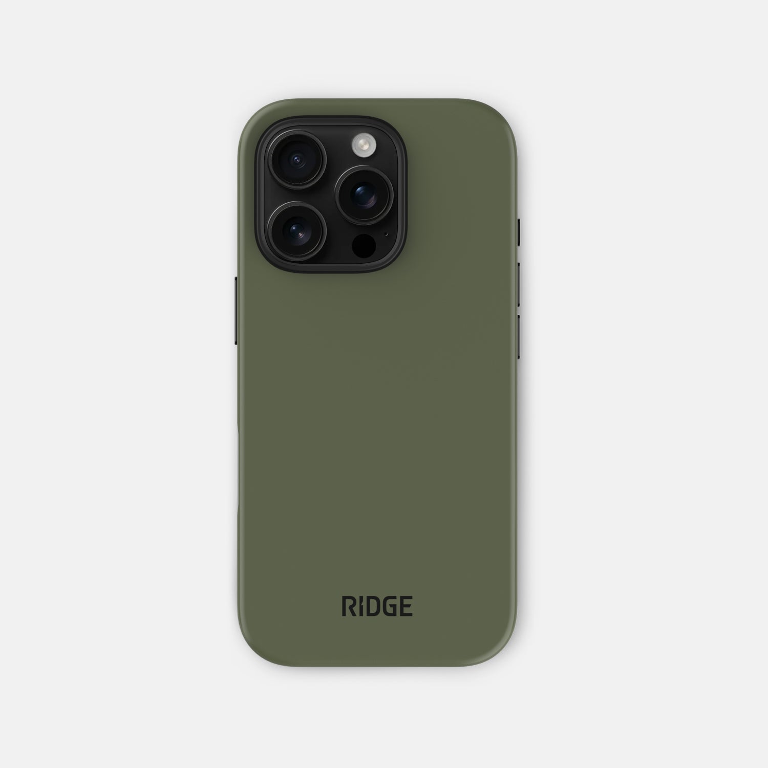 Ridge Phone Case - Matte Olive - iPhone 16 Pro - Image 2