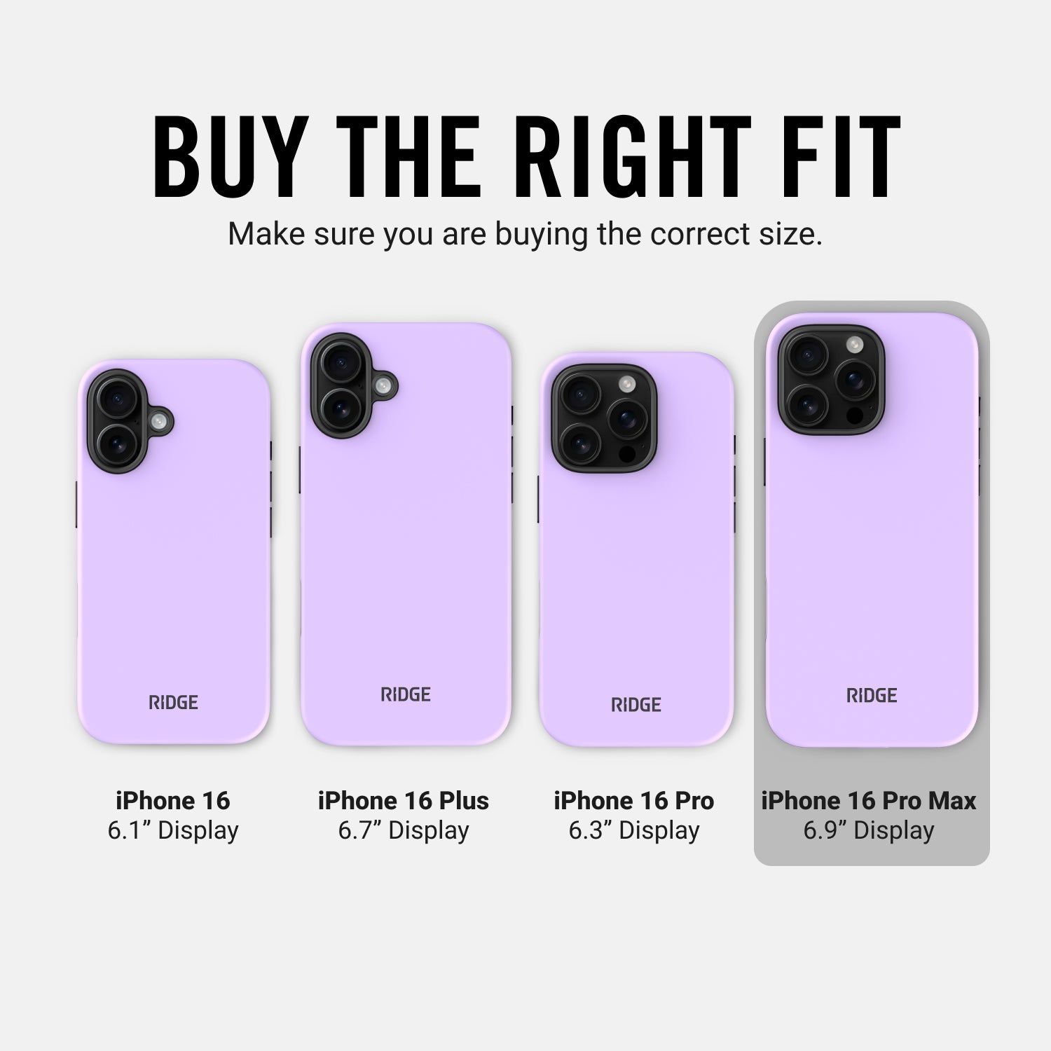 Ridge Phone Case - Lavender - iPhone 16 Pro Max - Image 10