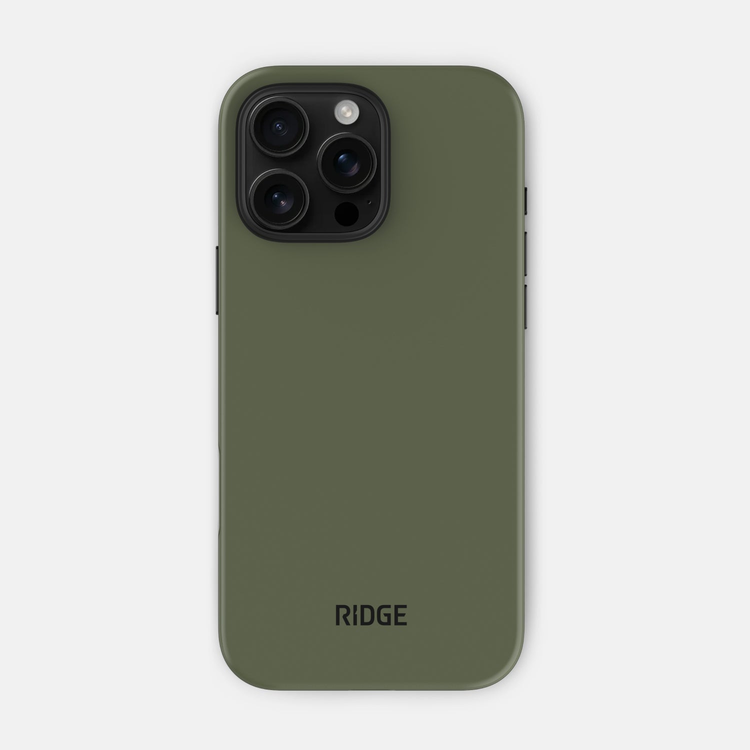 Ridge Phone Case - Matte Olive - iPhone 16 Pro Max - Image 2