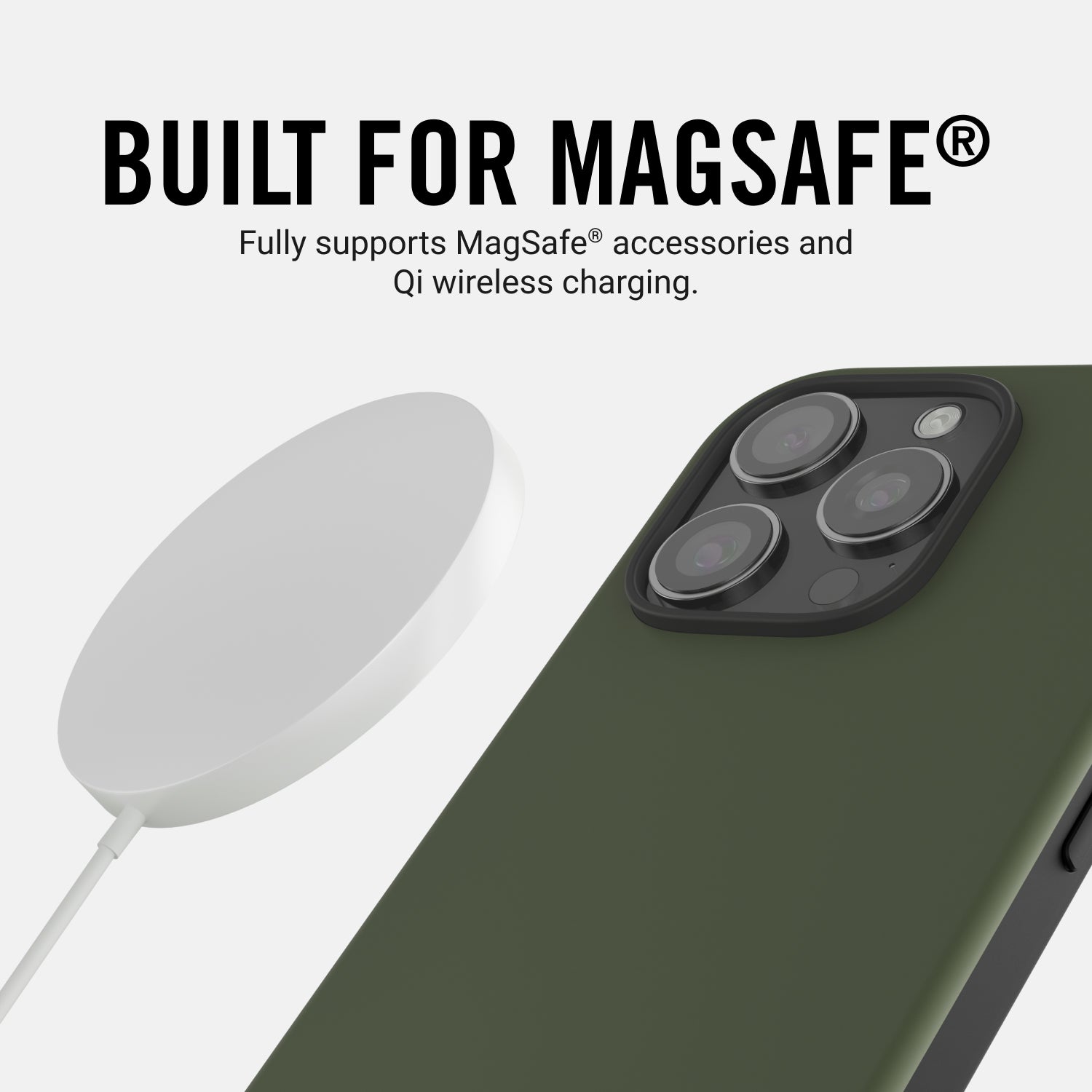 Ridge Phone Case - Matte Olive - iPhone 16 Pro Max - Image 7