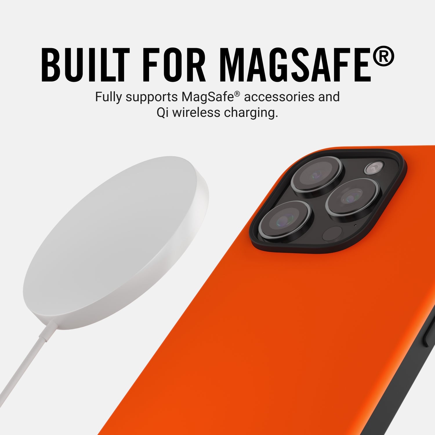 Everyday Charging Kit - iPhone 16 - Basecamp Orange - Image 9