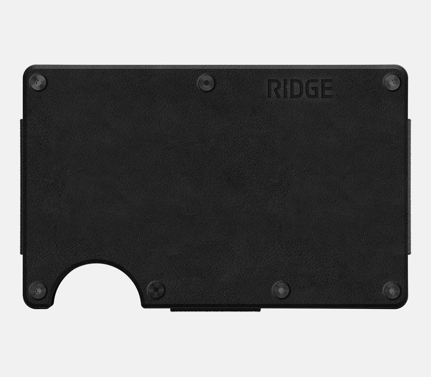 Ridge Wallet - Midnight Black Leather - Image 2