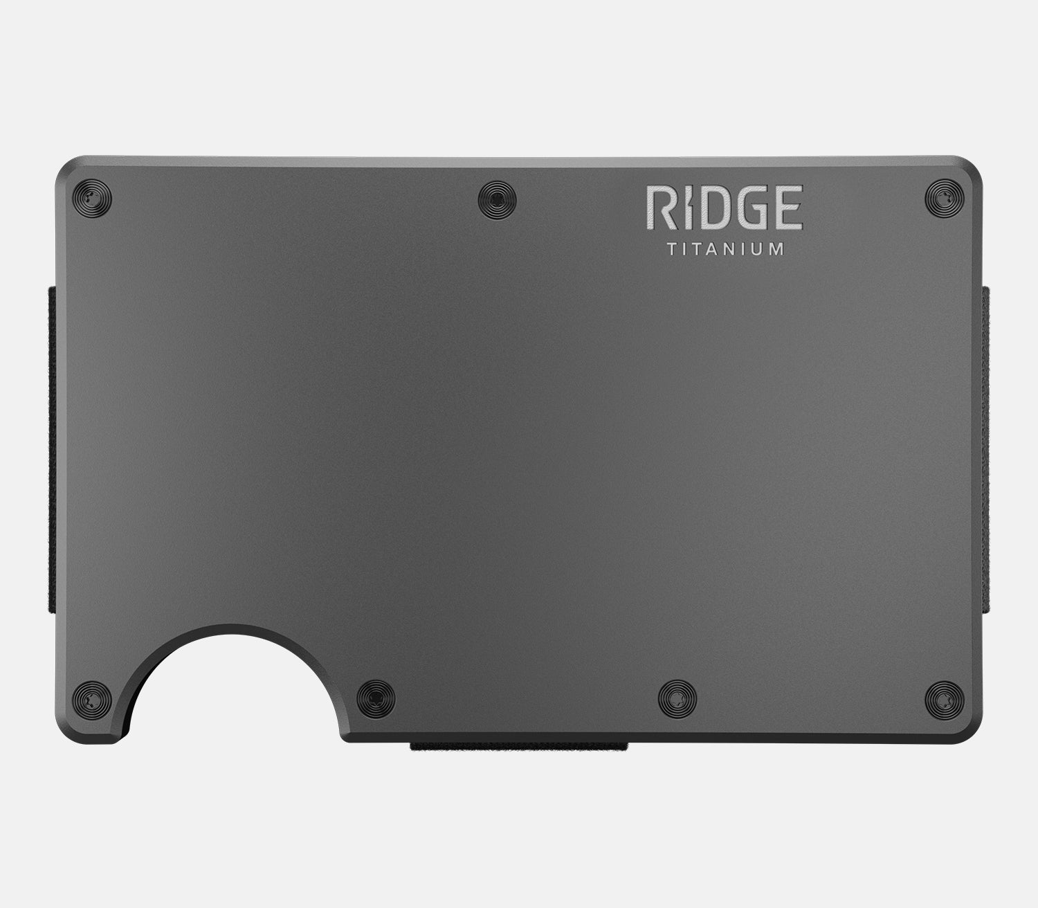 Ridge Wallet - Matte Gunmetal Titanium - Image 3