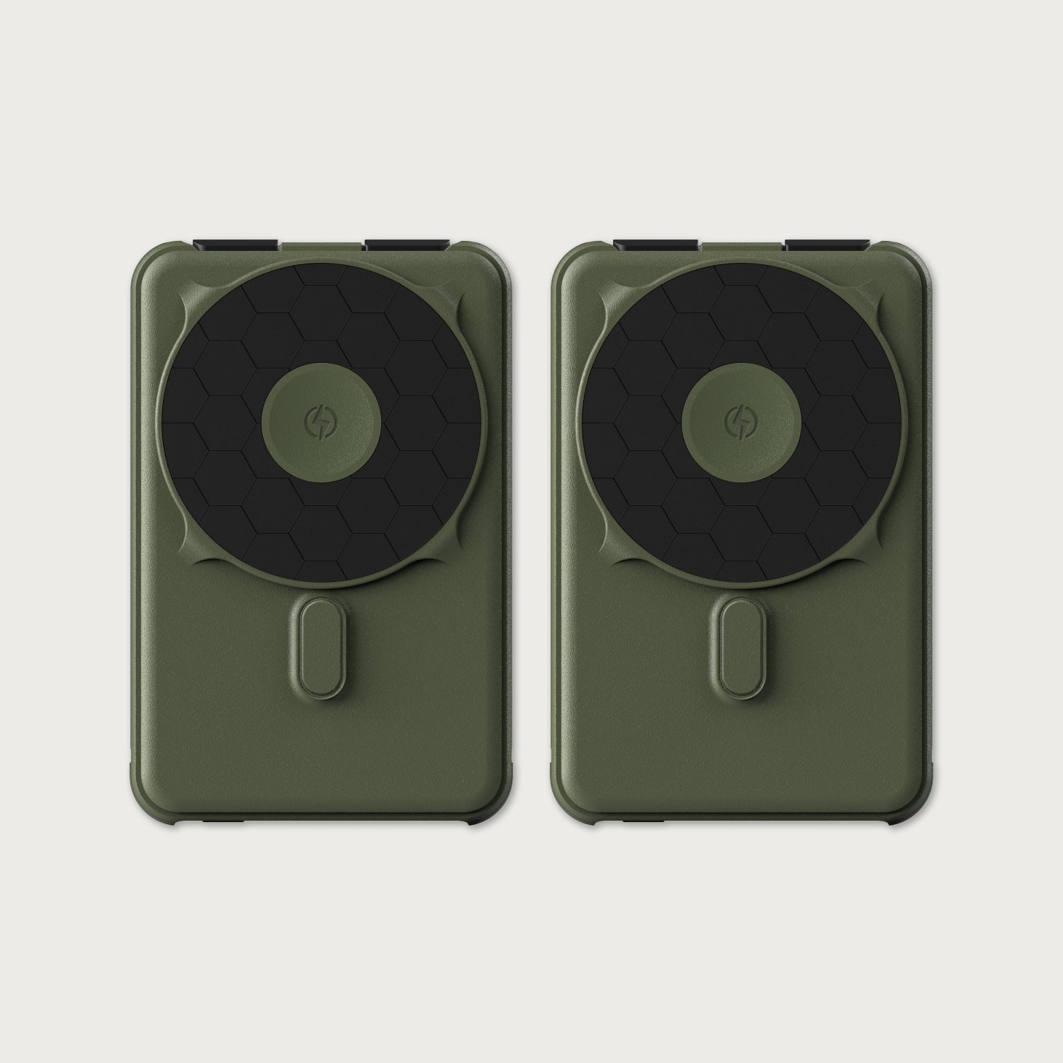 Ridge Power Bank - 10k mAh Bundle - Matte Olive - 2-Pack